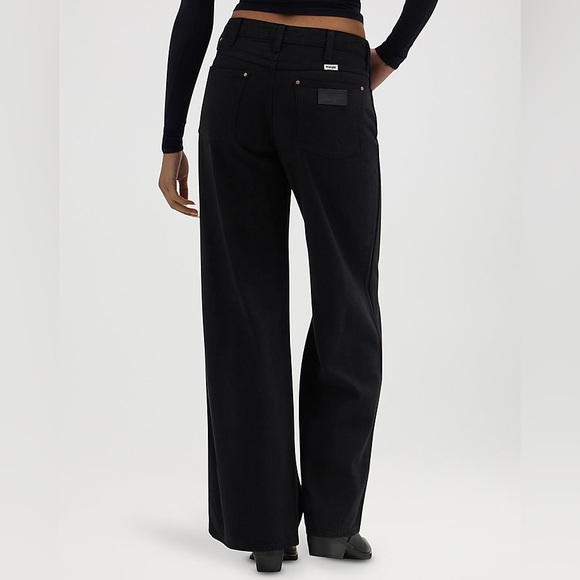 NWT Wrangler Bonnie 683 Pinstripe Loose flare Jeans 29/34 - Picture 4 of 9